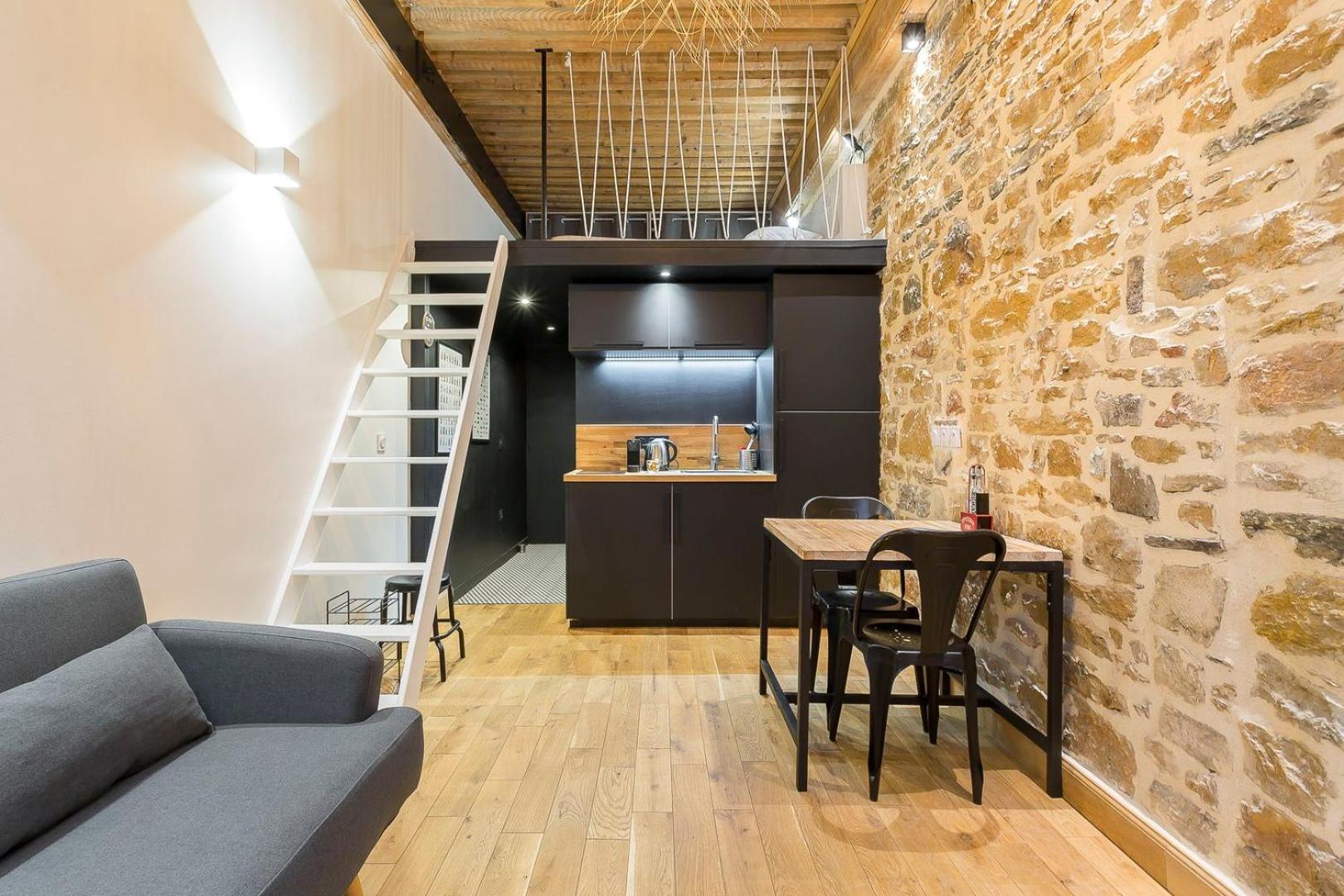 Hamac Suites - Studio Ainay 1 - Hyper Centre Lyon - 2 Personnes Zewnętrze zdjęcie